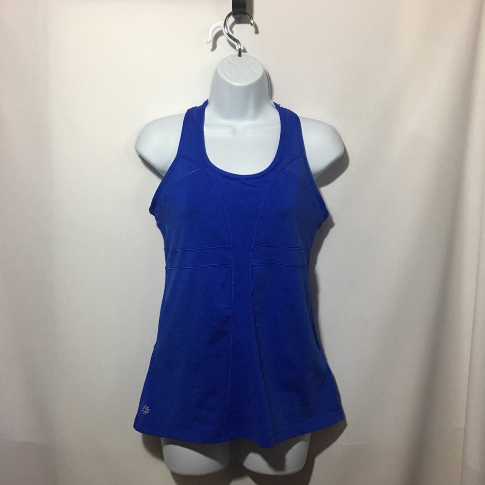 Athleta sports tank top with built in bra size S